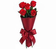 Букет 5 Красных роз Эдлесс Лав в Иванисово