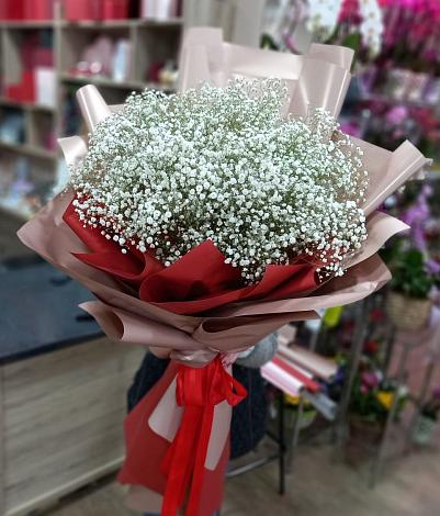 Букет цветов из: Гипсофила в Иванисово
