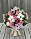 Букет цветов из: Альстромерии, Гвоздики, Розы и Хризантемы в Иванисово