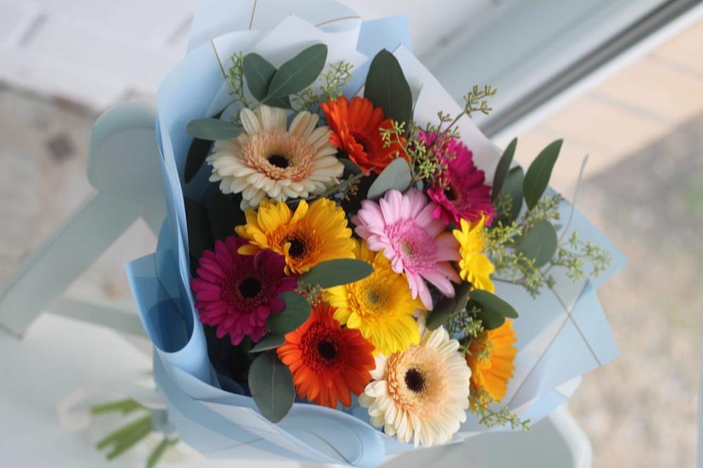 Букет цветов из: Герберы в Иванисово