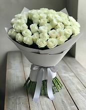 Букет 35 Белых роз в Иванисово