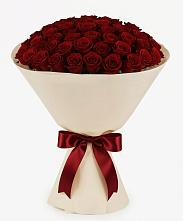 Букет 101 Бордовая роза Блэк Бакарра в Иванисово