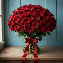 Букет Красные розы Блэк Меджик в Иванисово