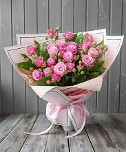 Букет Розовый кустик в Иванисово