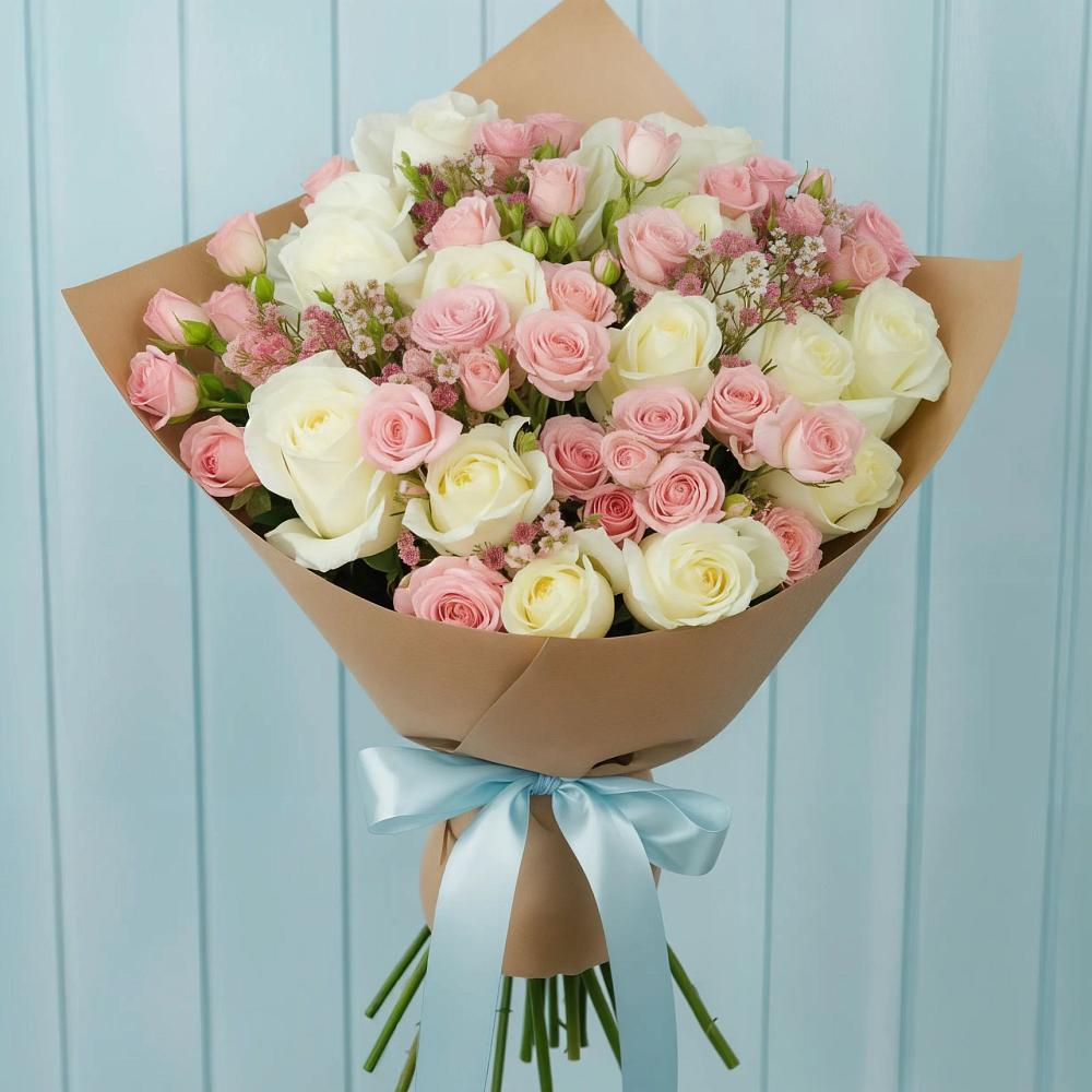 Букет цветов из: Розы в Иванисово