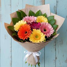 Букет цветов из:  Герберы в Иванисово