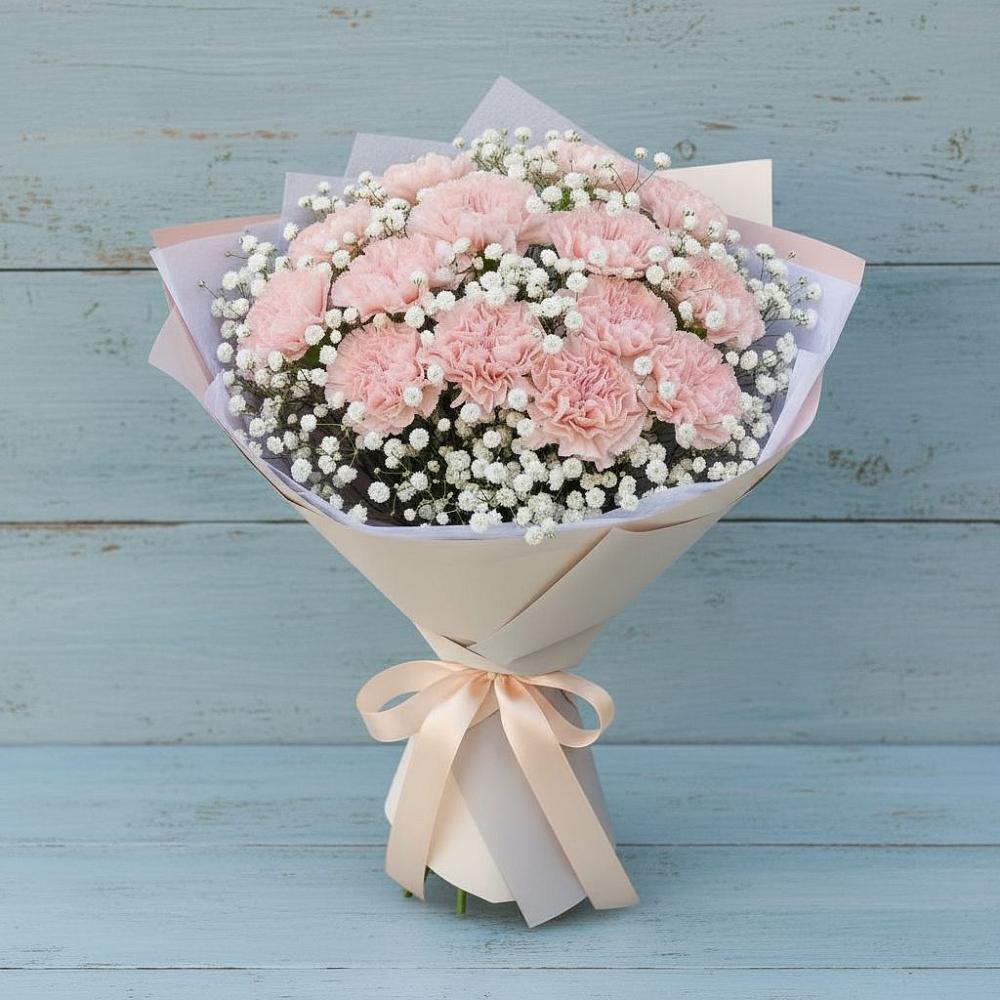 Букет цветов из: Гвоздики в Иванисово