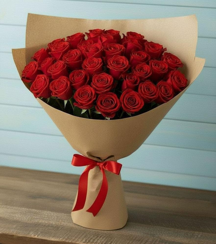 Букет Красные розы Милано в Иванисово