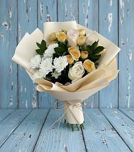 Букет цветов из:  Розы и Хризантемы #REPLACE_PRED# Иванисово
