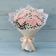 Букет цветов из:  Гвоздики в Иванисово
