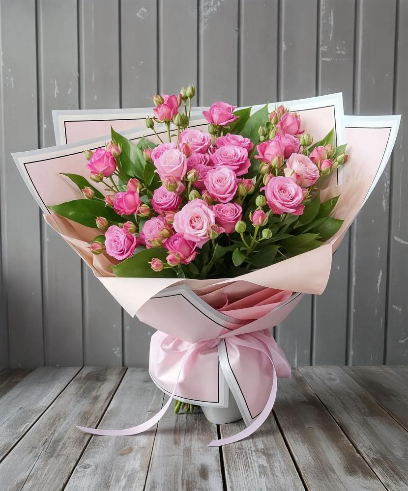 Букет Розовый кустик в Иванисово