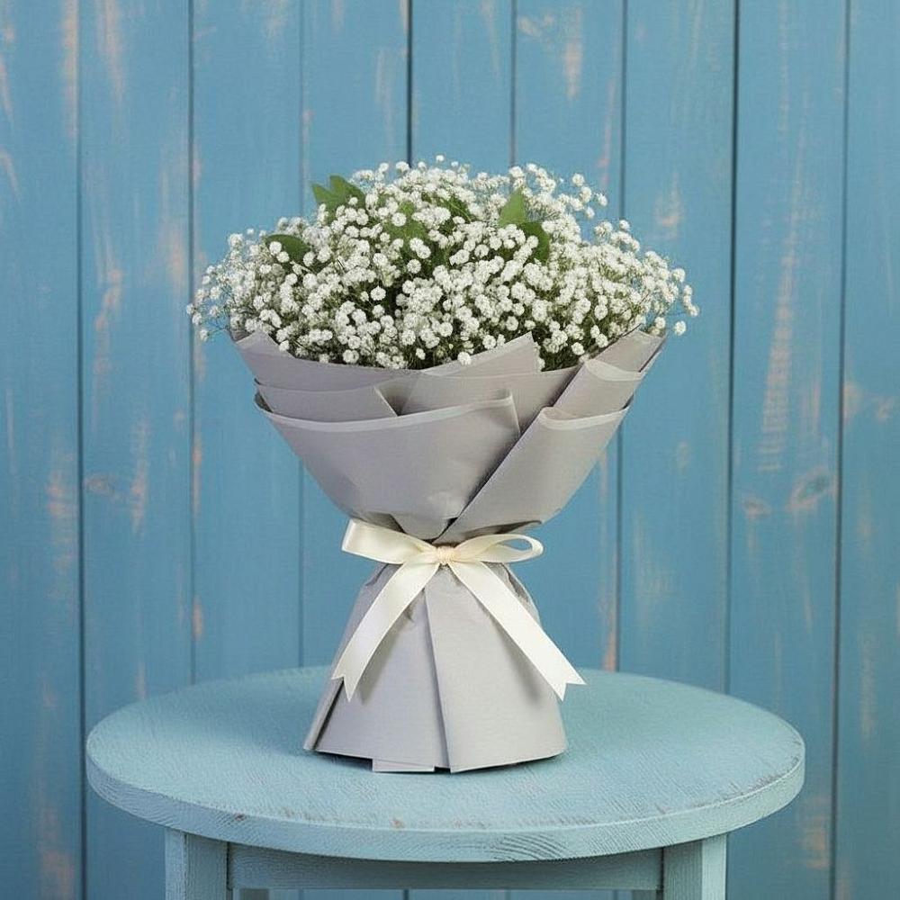 Букет цветов из: Гипсофила в Иванисово