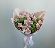 Букет цветов из:  Розы и Хризантемы #REPLACE_PRED# Иванисово