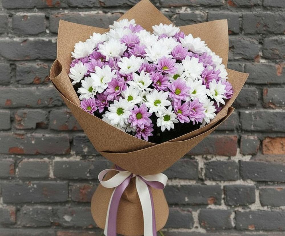 Букет цветов из: Хризантемы в Иванисово