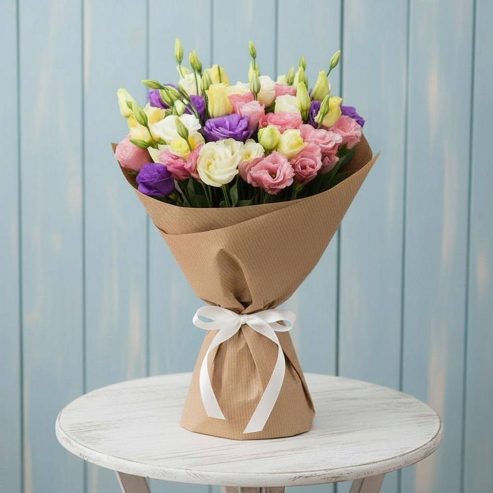 Букет цветов из: Лизиантусы в Иванисово