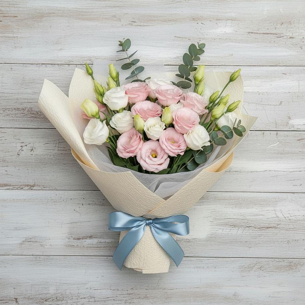 Букет цветов из: Лизиантусы в Иванисово